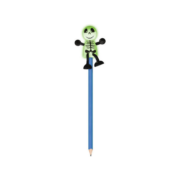 Creion cu figurina lemn Schelet Fiesta Crafts FCP-5161 [3]