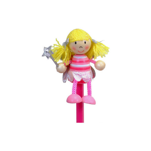 Creion cu figurina lemn Zana Fiesta Crafts FCP-5007 [2]