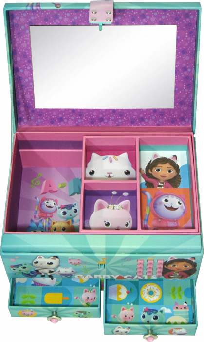 Cutie de bijuterii cu cod si efecte sonore Gabby's Dollhouse [2]
