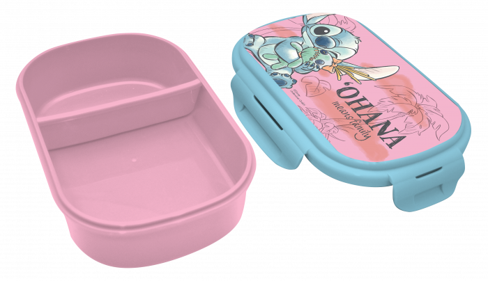 Cutie de prânz/lunchbox  cu tacâmuri Stitch [2]