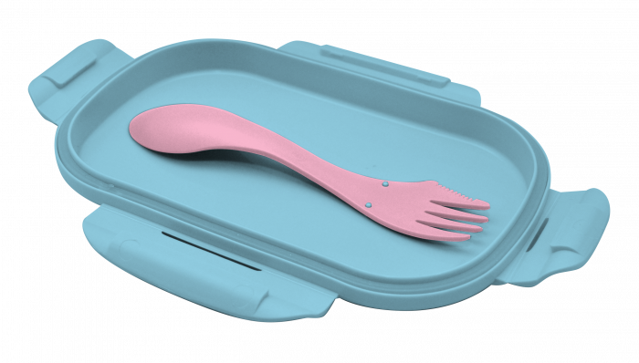 Cutie de prânz/lunchbox  cu tacâmuri Stitch [3]