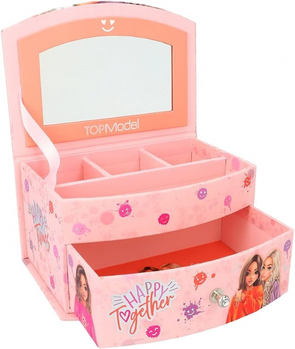 Depesche TOPModel Happy Together 12437 Cutie de bijuterii  roz [4]