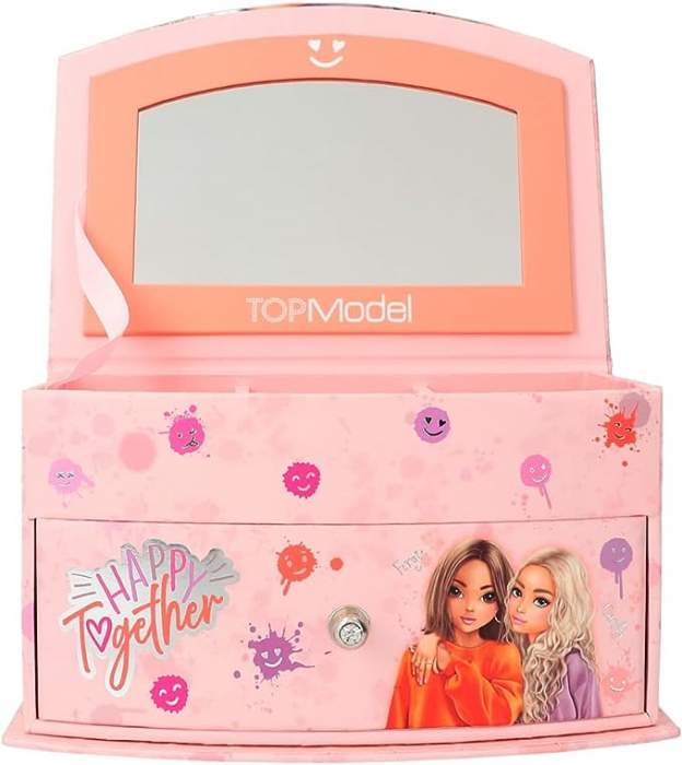 Depesche TOPModel Happy Together 12437 Cutie de bijuterii  roz [2]