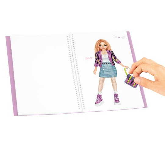 Designer autocolante Dress me up Rebel Kitty [5]