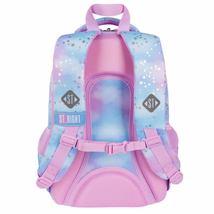 Ghiozdan ergonomic St Right, Pastel Stars [3]