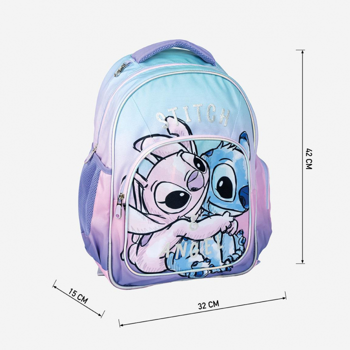 Ghiozdan ergonomic mediu scoala  Lilo & Stitch [3]