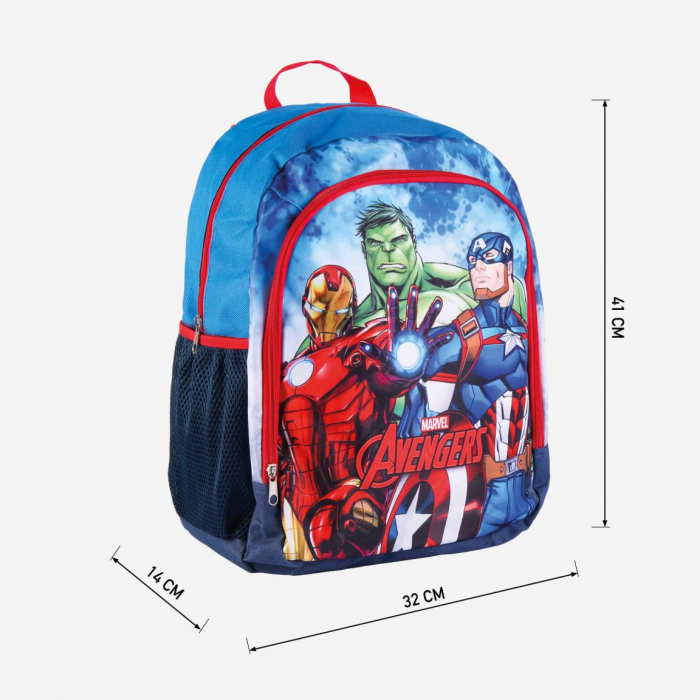 Ghiozdan/rucsac școlar mediu 41 Cm Advengers [3]