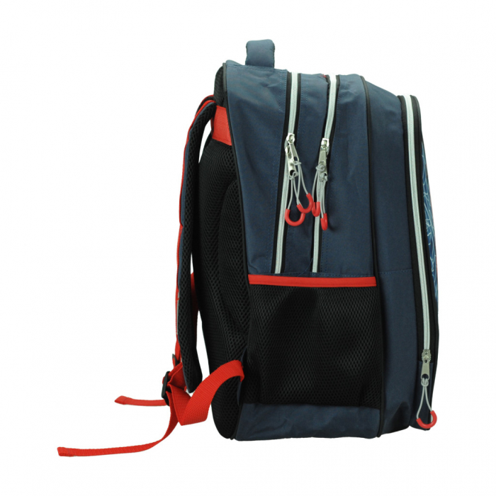 Ghiozdan scoala rosu/albastru Spiderman Frame 42 cm [2]