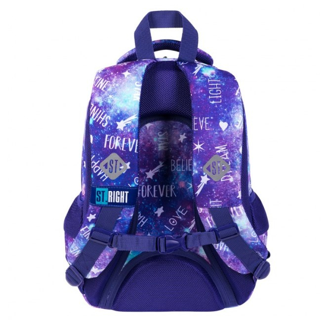 GHIOZDAN ȘCOALĂ ST.RIGHT BP26 19L CU TREI COMPARTIMENTE, GALAXY GIRL [2]