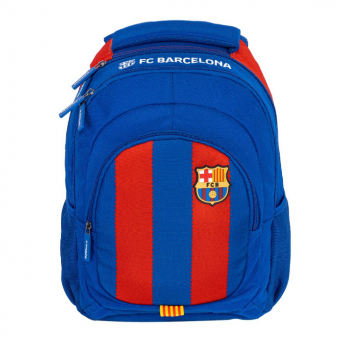 Ghiozdan școlar cu 3 compartimente Barcelona AB330 Astrabag  albastru/rosu [1]