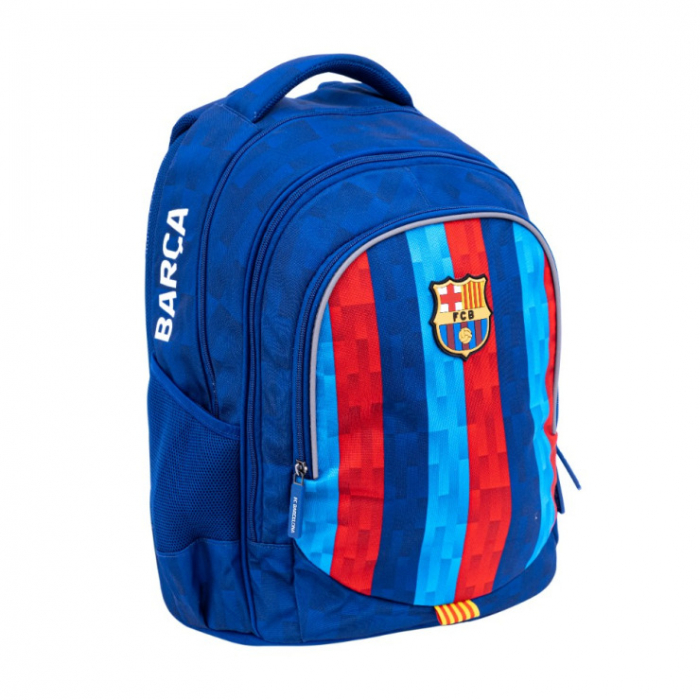 Ghiozdan școlar cu 3 compartimente Barcelona AB340 Astrabag  albastru/rosu [1]