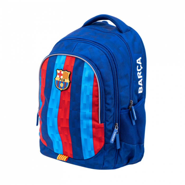 Ghiozdan școlar cu 3 compartimente Barcelona AB340 Astrabag  albastru/rosu [2]