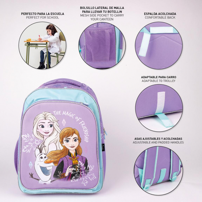 Ghiozdan școlar mediu 41 Cm Frozen [2]