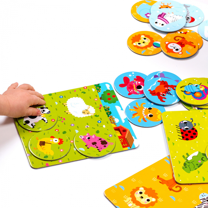 Hai sa ne jucam, Animal Bingo, 24 piese Banana Panda BP33677 [4]