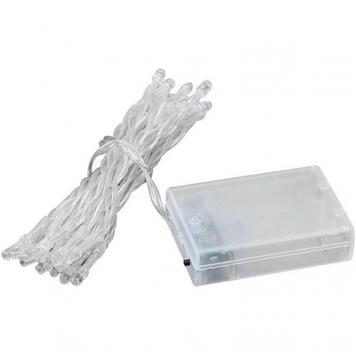 Instalatie luminoasa LED, 50 led-uri , 5m, Alimentare Baterii 3xAA Bambinice BN051 [3]