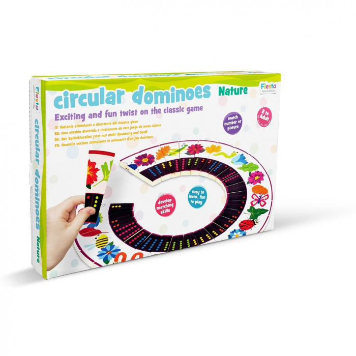Joc Domino Circular Natura Fiesta Crafts FCT-2928 [3]