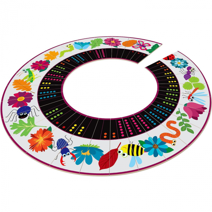 Joc Domino Circular Natura Fiesta Crafts FCT-2928 [4]