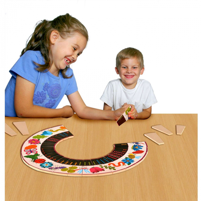 Joc Domino Circular Natura Fiesta Crafts FCT-2928 [5]