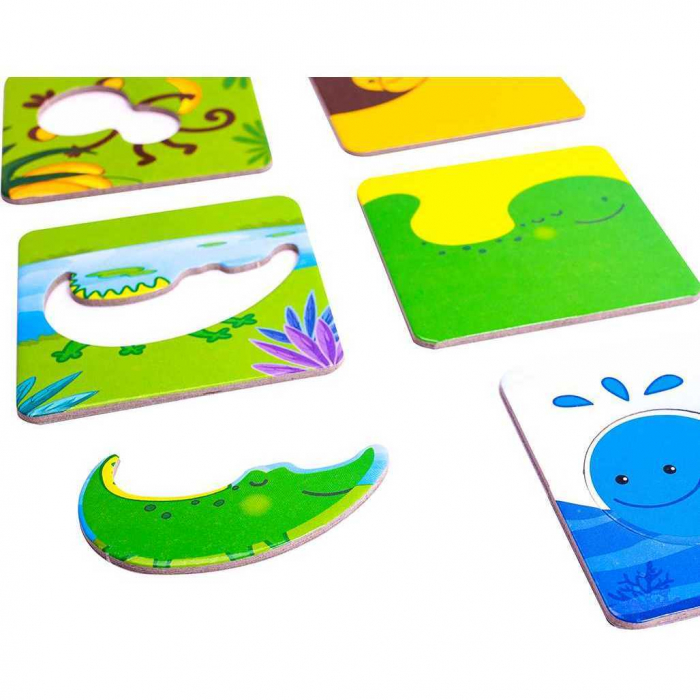Joc educativ 3 in 1 Zoo Roter Kafer RK1310-02 [7]