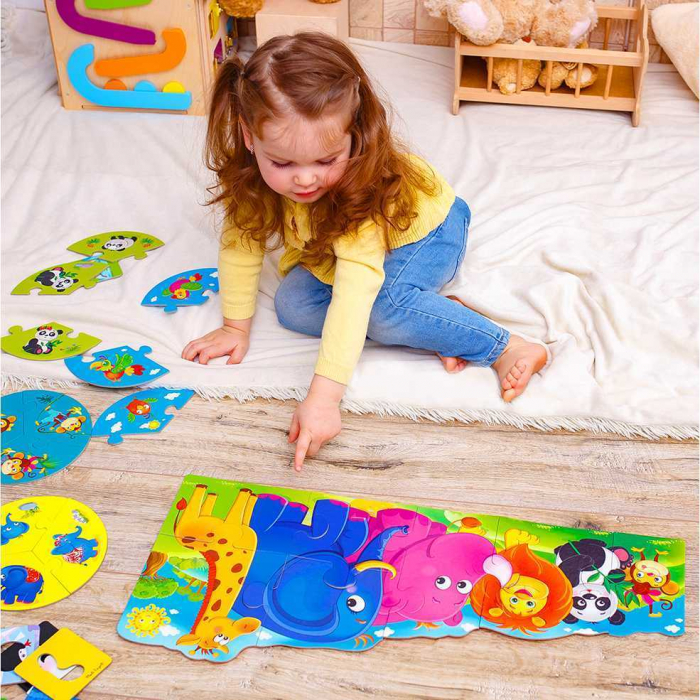 Joc educativ 3 in 1 Zoo Roter Kafer RK1310-02 [8]