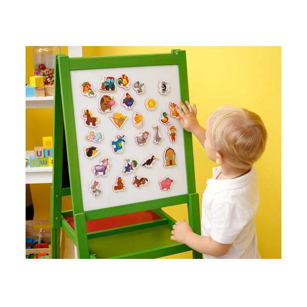 Joc educativ Lumea in Magneti - Animale din Ferma Roter Kafer RK3030-01 [4]