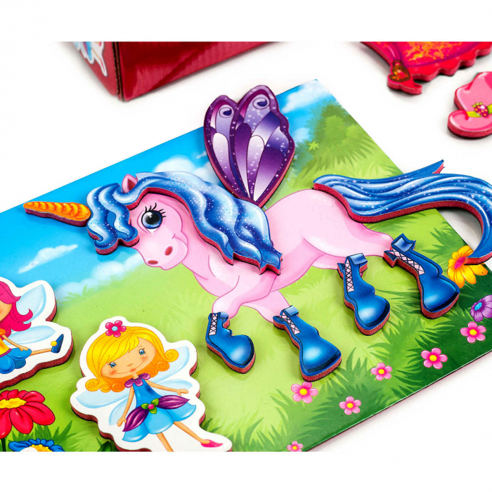 Joc Magnetic Zane si Unicorni Roter Kafer RK2070-08 [5]