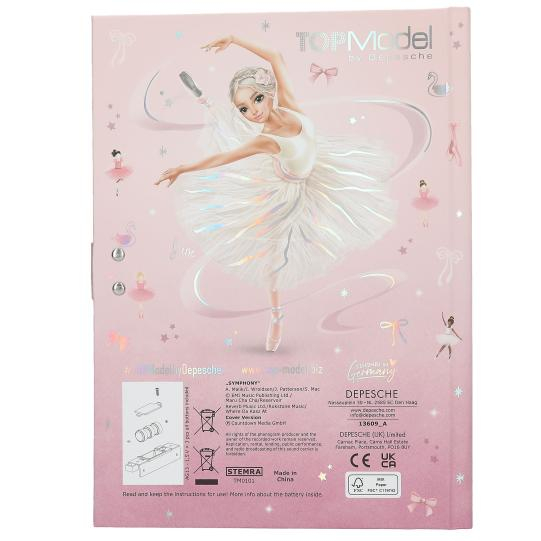 Jurnal cod secret TOPModel cu sunet Balerina [4]