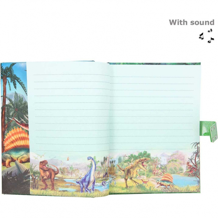 Jurnal cu cod si muzica Dino World Top Secret Depesche PT11569 [3]