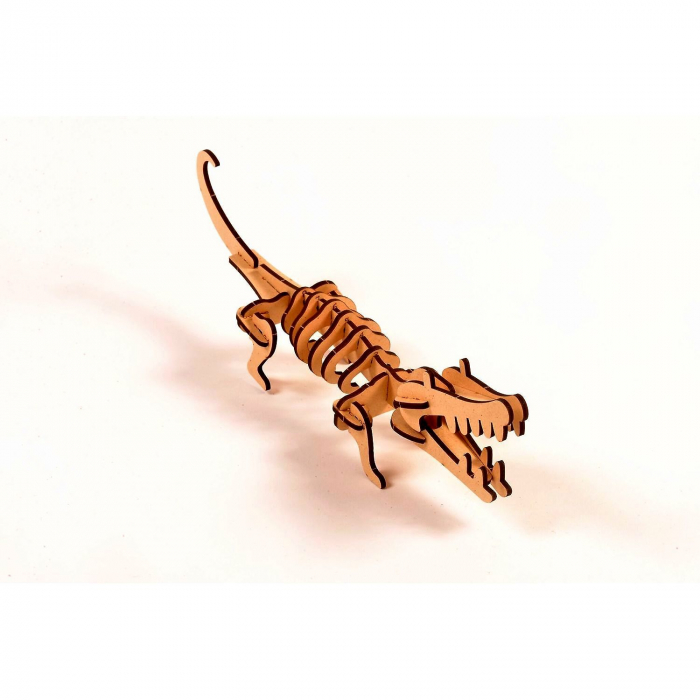 Kit constructie lemn si argila – Crocodil Fiesta Crafts FCT-3006 [5]