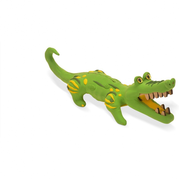 Kit constructie lemn si argila – Crocodil Fiesta Crafts FCT-3006 [4]