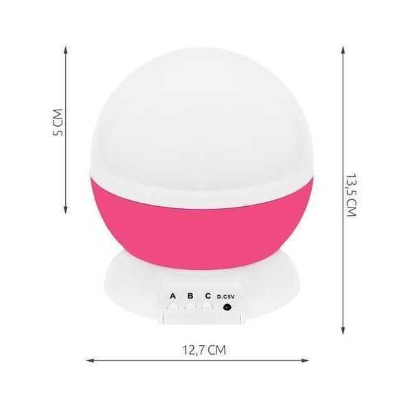 Lampa de veghe cu proiector LED Iso Trade MY17377 [2]