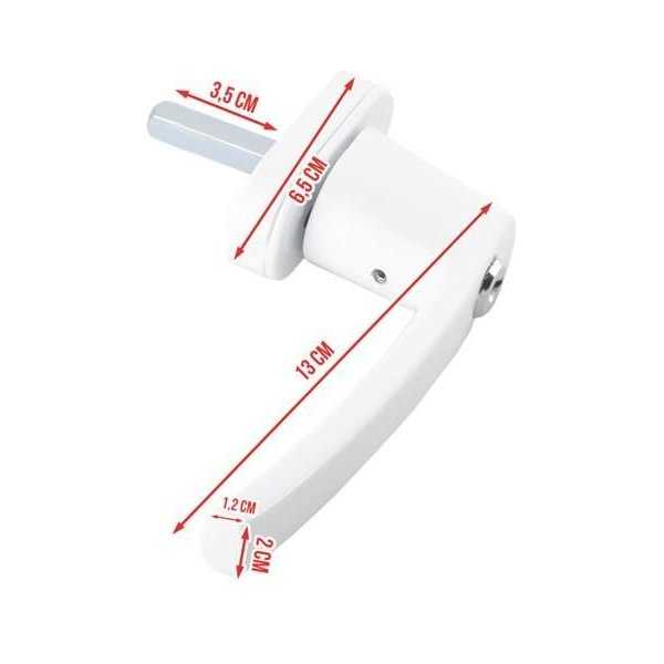 Maner de siguranta pentru geam cu cheie Malatec MY6824 [4]