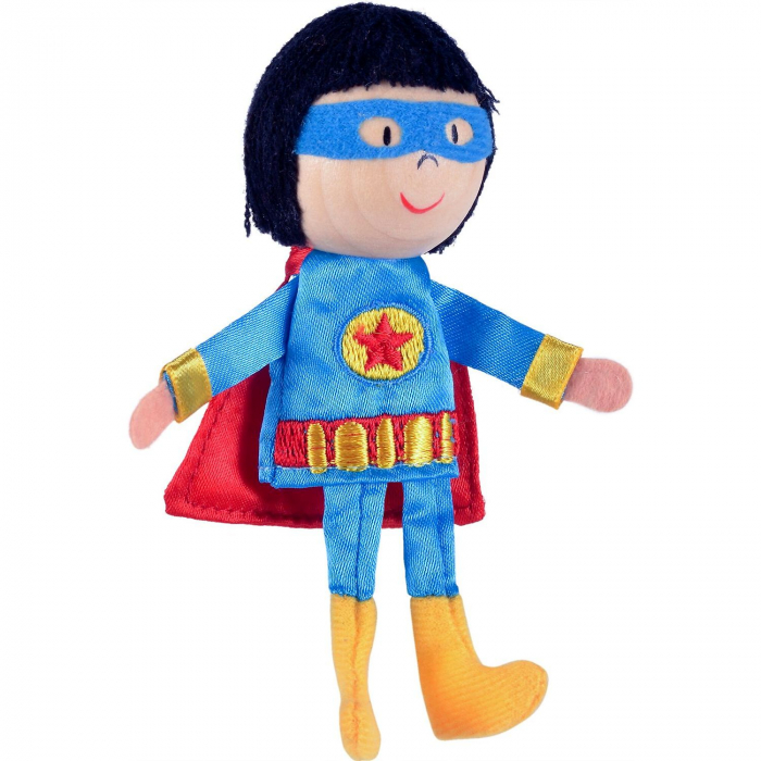 Marioneta pentru deget Baiat Supererou Fiesta Crafts FCG-1053 [5]