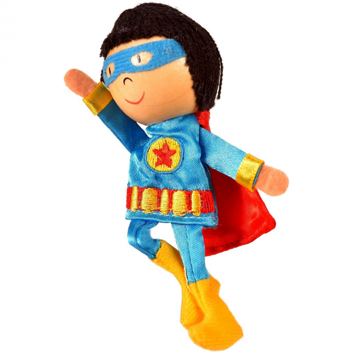 Marioneta pentru deget Baiat Supererou Fiesta Crafts FCG-1053 [3]