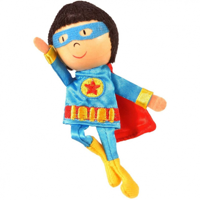 Marioneta pentru deget Baiat Supererou Fiesta Crafts FCG-1053 [4]