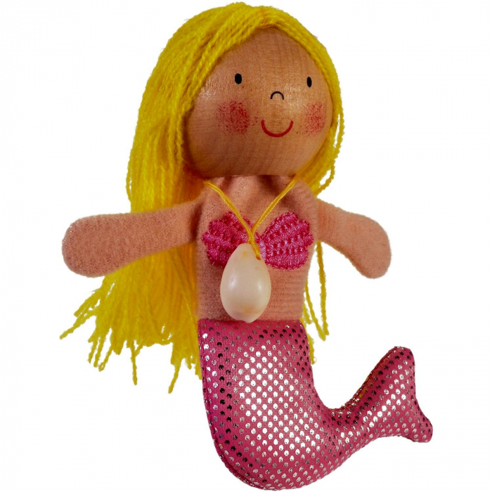 Marioneta pentru deget Sirena Fiesta Crafts FCG-1013 [3]