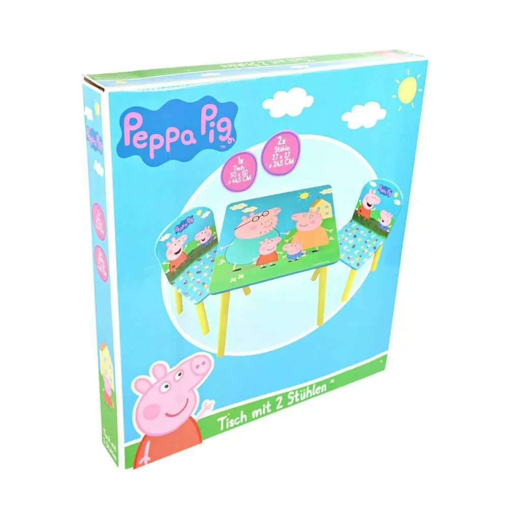 Masa cu scaune Peppa Pig 50 cm [2]