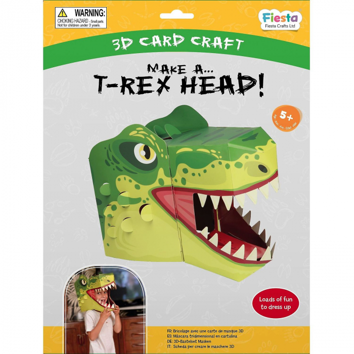 Masca 3D T-Rex Fiesta Crafts FCT-3016 [4]