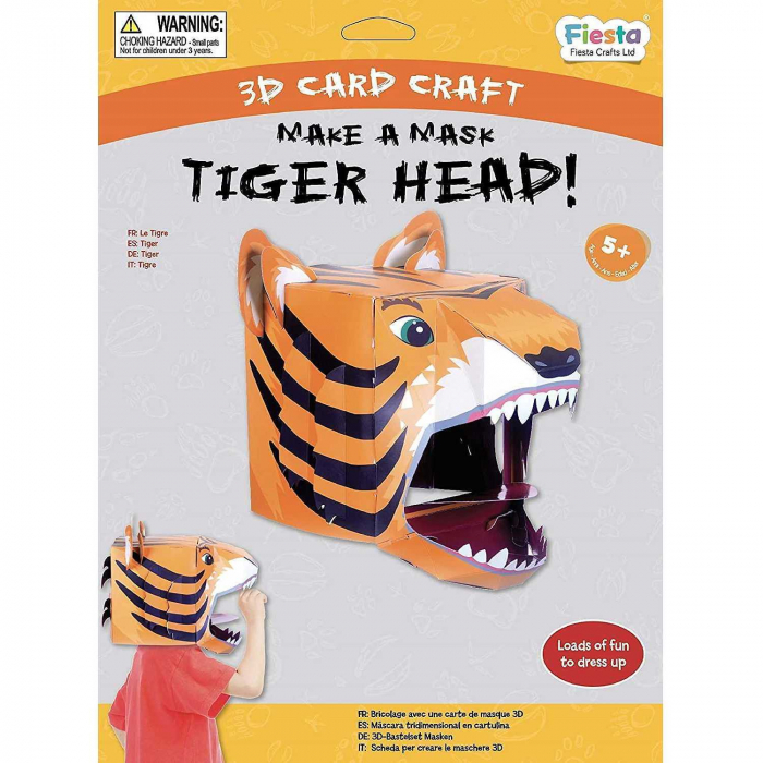 Masca 3D Tigru Fiesta Crafts FCT-3051 [5]