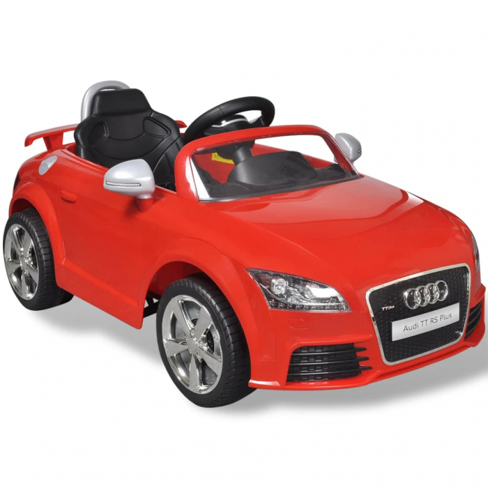 mașină Audi TT RS pentru copii cu telecomandă, roșu [4]