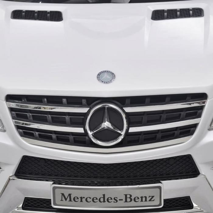 mașină electrică Mercedes Benz ML350, cu telecomandă, 6V, alb [6]