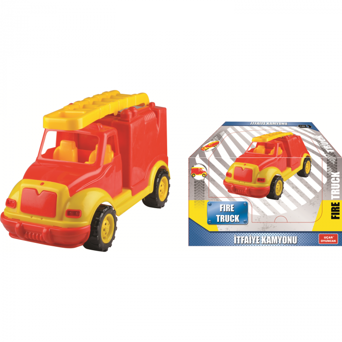 Masina pompieri 43 cm, in cutie Ucar Toys UC108 [2]