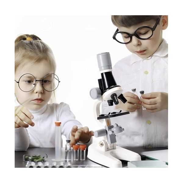 Microscop educativ pentru copii cu 3 Functii de Marire si Accesorii Kruzzel MY17978 [5]