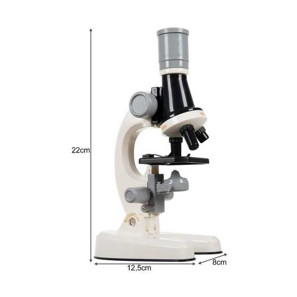 Microscop educativ pentru copii cu 3 Functii de Marire si Accesorii Kruzzel MY17978 [2]