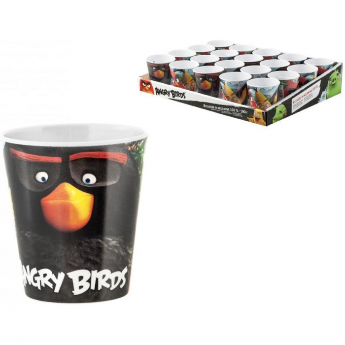Pahar melamina Angry Birds Lulabi 8161567 [4]