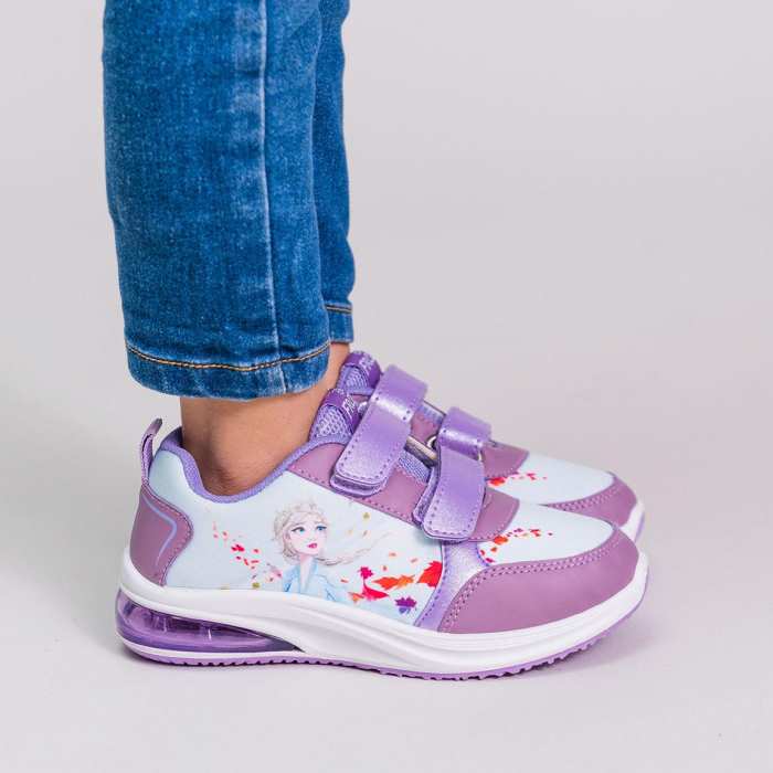 Pantof sport Frozen cu lumini led [6]