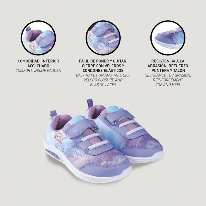Pantofi sport cu lumini - Frozen [4]