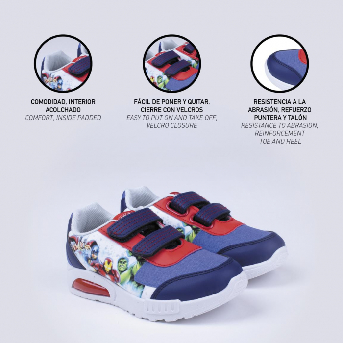Pantofi sport cu lumini - Marvel-Advengers [4]