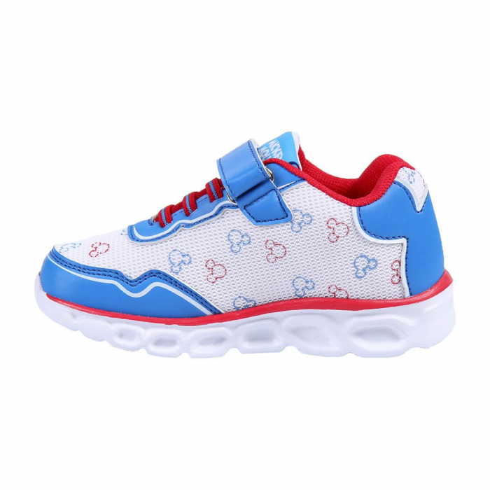 Pantofi sport cu lumini alb/albastru- Mickey [2]