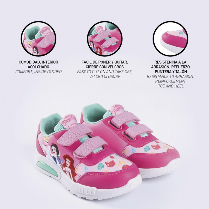 Pantofi sport fete cu lumini led - Printese [4]